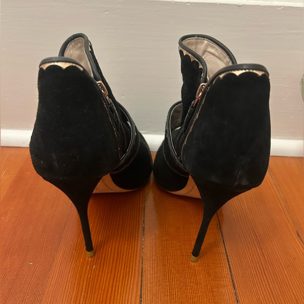 Sophia Webster velvet and gold heels - Picture 4 of 6